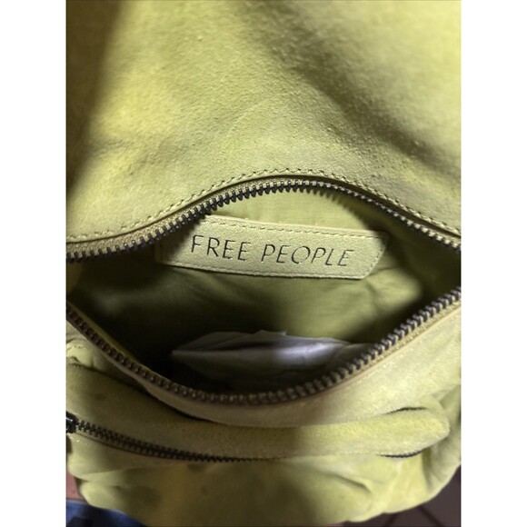 Free People Lime Green Crossbody Bag - Noted Defects - Picture 4 of 5